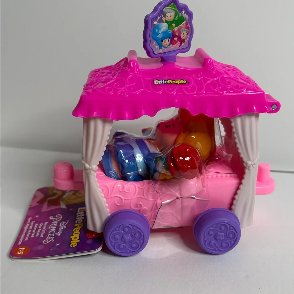 โจ NWT Bundle Lot Disney Fisher-Price Little People Parade Princess Floats โจ - Picture 10 of 11